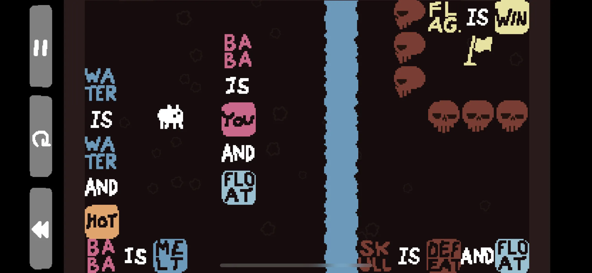 The eloquence of Baba Is You.