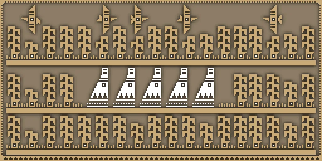 A group of travellers walking underground